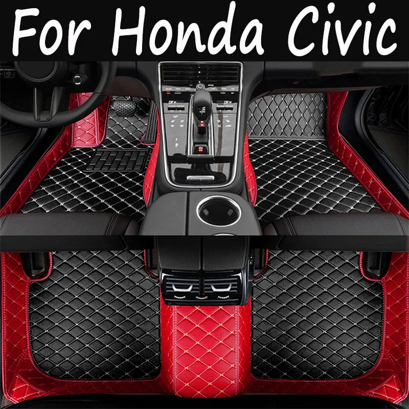 

For Honda Civic 10th 2021 2020 2019 2018 2017 2016 Car Floor Mats Carpets Auto Interior Accessories Covers Automotive Vehicles 0