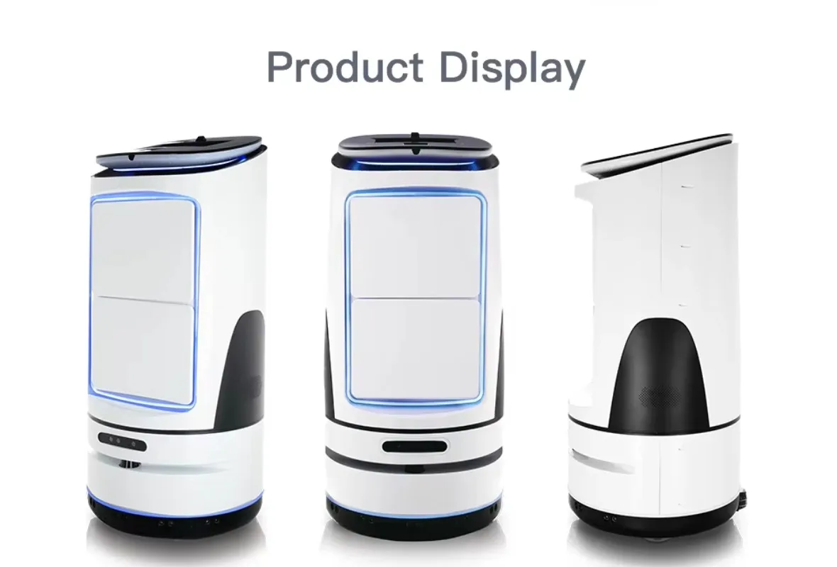 Autonomous Commercial Delivery Robot for Hotel Item Package Logistics and Distribution Package Logistics Distribution Roboter