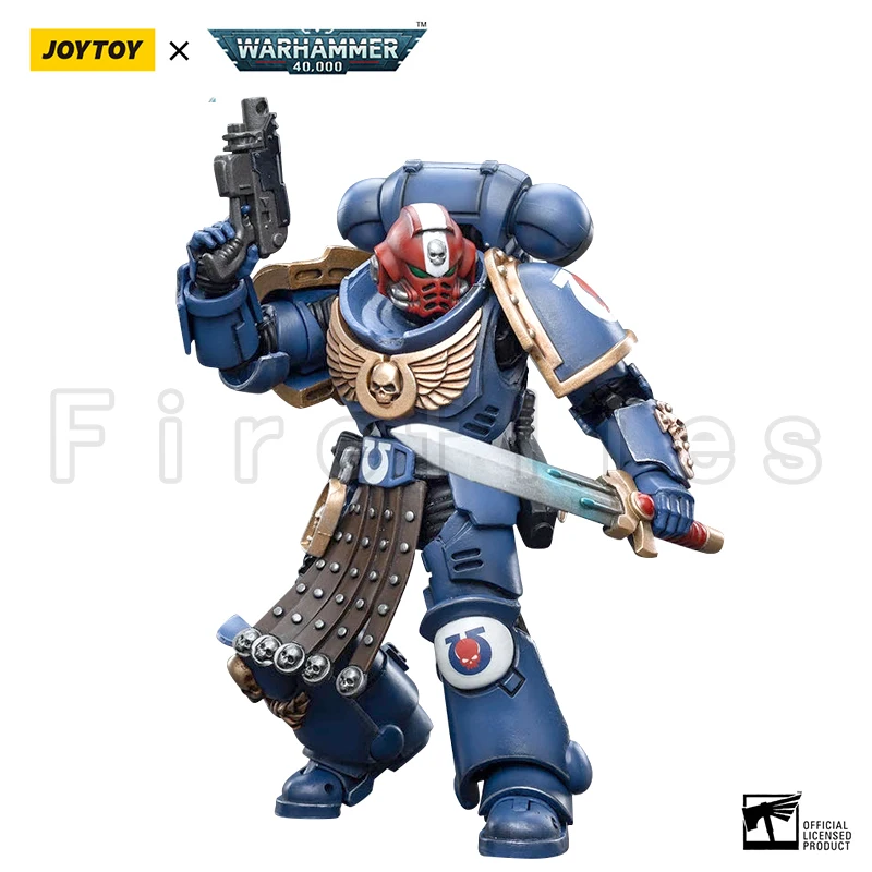 

1/18 JOYTOY Action Figure 40K Intercessor Veteran Sergeant Brother Aeontas Anime Model Toy Free Shipping