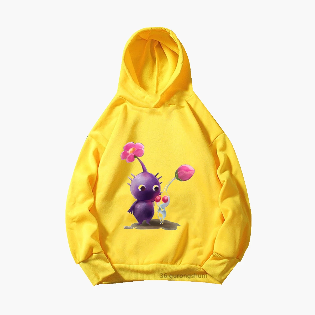 New Children'S Hoodie Video Game Pikmin 4 Cartoon Printed Boys' Hoodie Fashion Casual Spring And Autumn Long Sleeve Sweatshirt