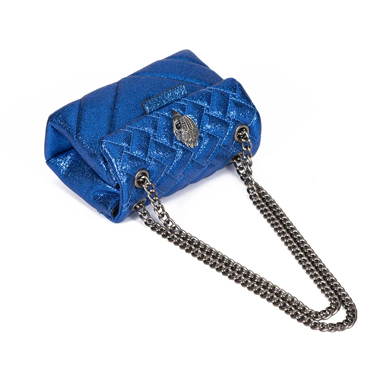 Luxury Design Women Handbag Pink Eagle Hardware Lady Purse Phone Bag Square Bag In Rhomboid Shape Cross Body Bag Shoulder Bag