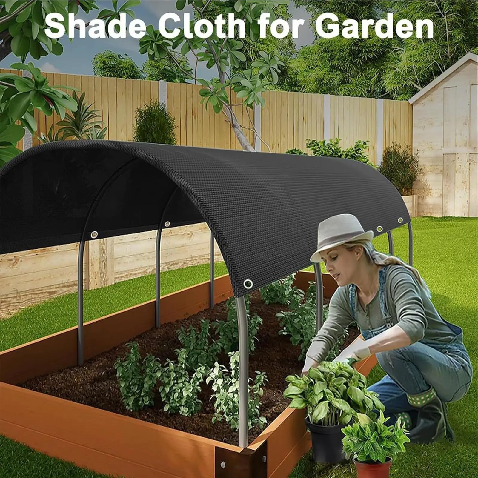 Sunblock Mesh Cover  Sun Shade Cloth Awning Screen Sleeve Sun Shield Protector Net Canopy For Terrace Pergola Garden Outdoor