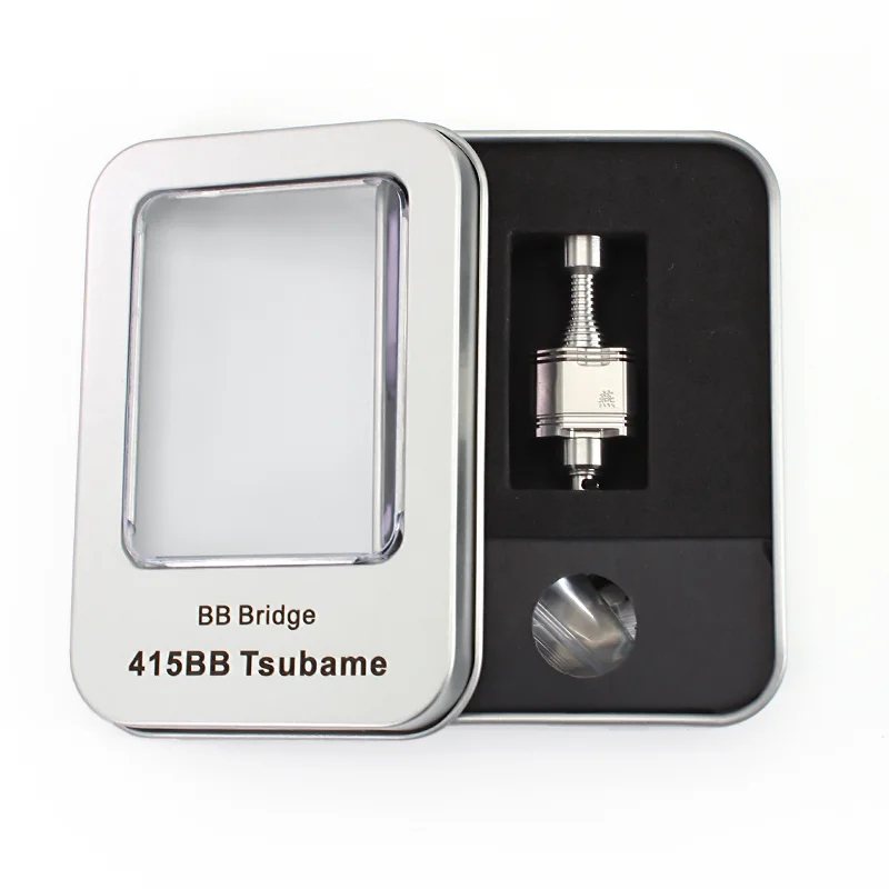 SXK نمط أربعة في واحد 415BB Tsubame MTL RBA جسر ل BB Mod صندوق البليت Cthulhu AIO Boro Mod SS316L مع 4 قطعة دبابيس تدفق الهواء
