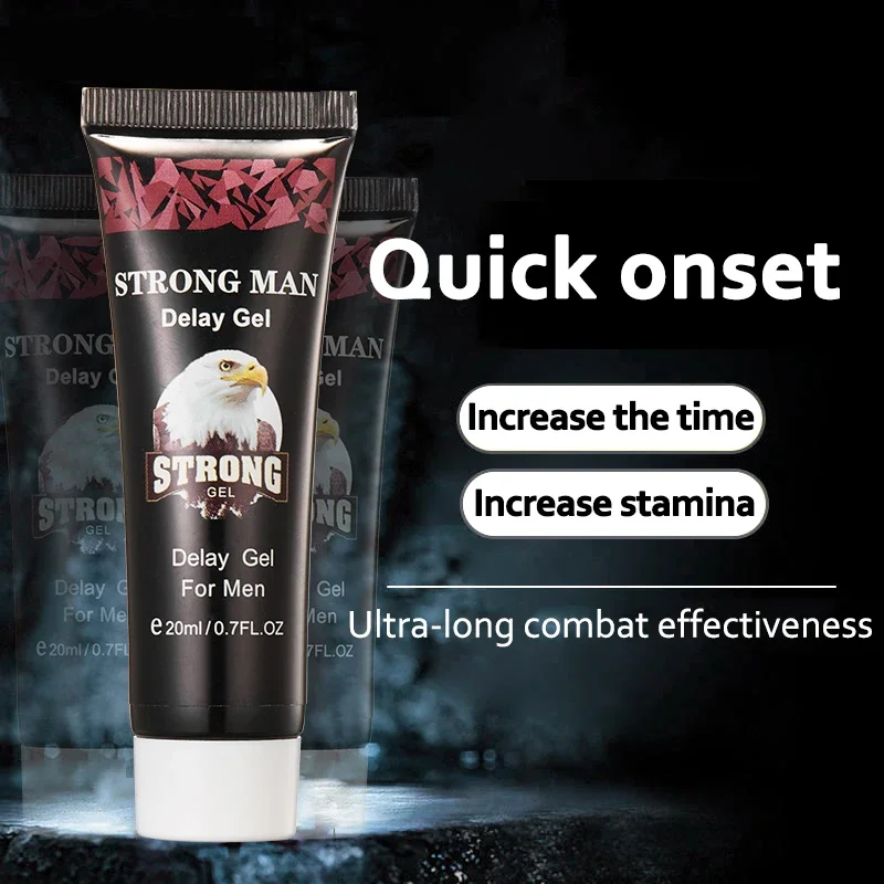 Delay Spray for Men Penis Enlargement GEL 60 Minutes Ejaculation Prolong Male Enhancer Dick Enhancement Cream Adult Tools