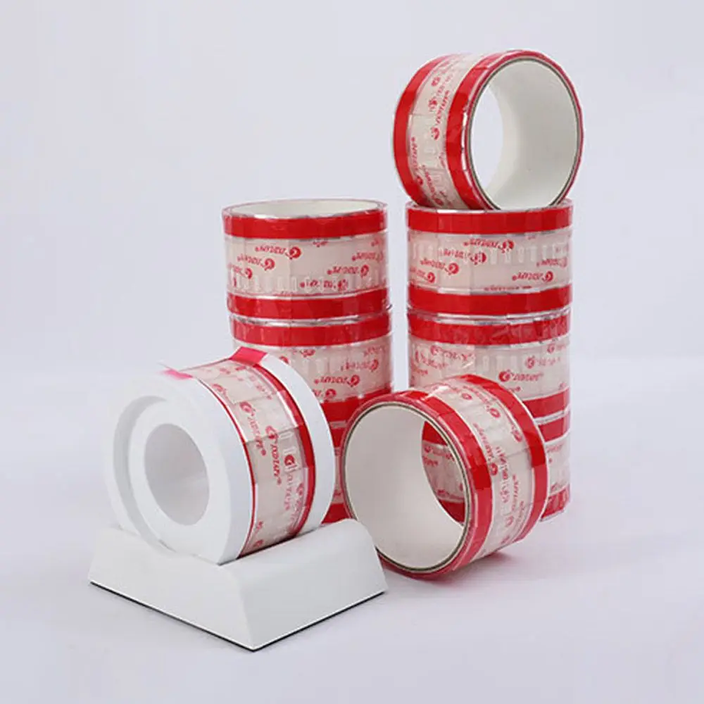 Tea Coffee Easy To Tear Sealing Sticker Tape Takeaway Sticker Adhesive Cup Cover Sticker