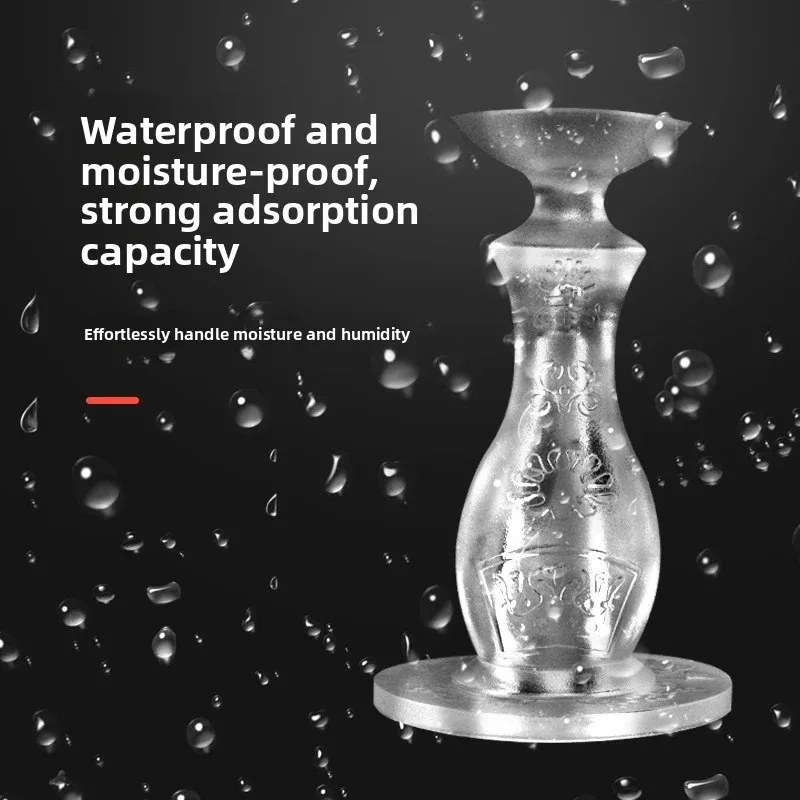 سدادة باب سيليكون صامتة مضادة للاصطدام وسادة توقف الباب ممتص الصدمات حماية الجدار بدون ثقب ممتص صدمات الجدار تحسين المنزل