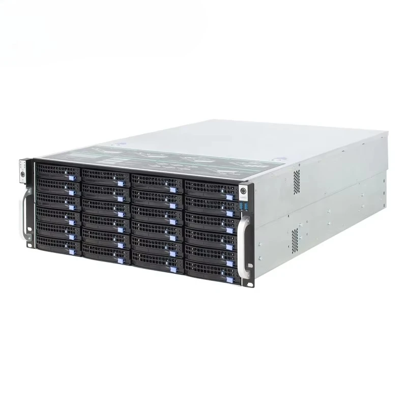 Huge Data 4u Rack 24 Hotswap Bay Storage Server case S46524 Big Data Rackmount Computer Enclourse