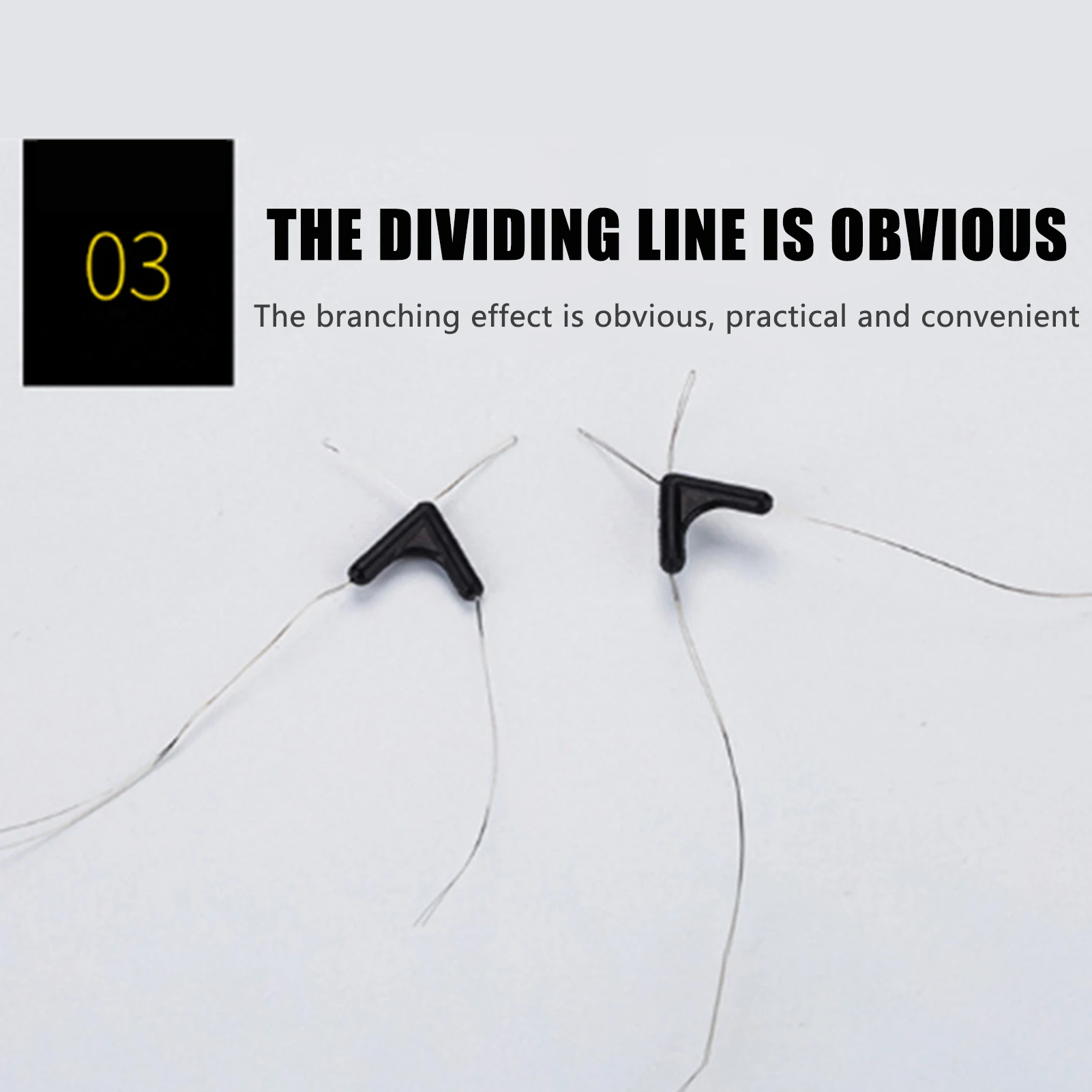 Divisores de línea pesca - Dispositivo para anzuelos dobles compactos - imagen 4