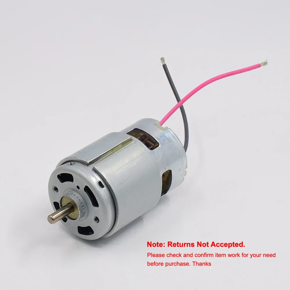 Mabuchi RS-775WC-8016 Motor DC 12V-20V 18V 20000RPM High Speed Large Torque with Cooling Fan for Electric Drill Saw Garden Tool