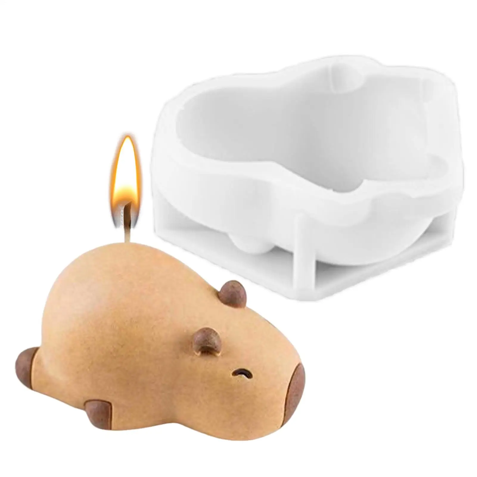 Capybara Silikonform Niedliche Capybara Pudding Silikonform Capybara Milchgelee Silikonform zum Pudding Milchgelee Home Backen