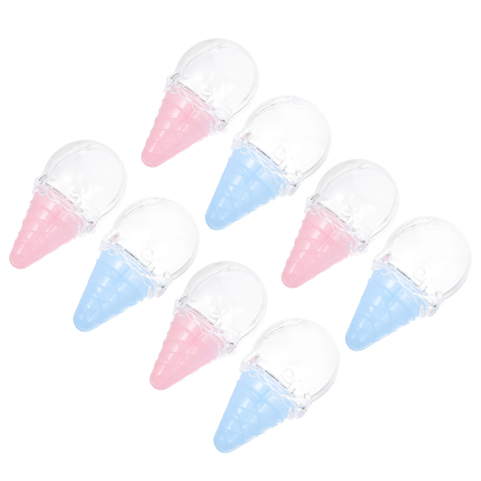 

8pcs Candy Packaging Boxes Ice Cream Shape Containers for Chocolates Snack Holiday Storage Toy Gift