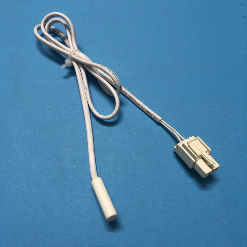 2Pcs NEW for Haier Frost Free Parts Defrost Sensor Probe Temperature Head 73cm Refrigerator Temperature Sensor Probe