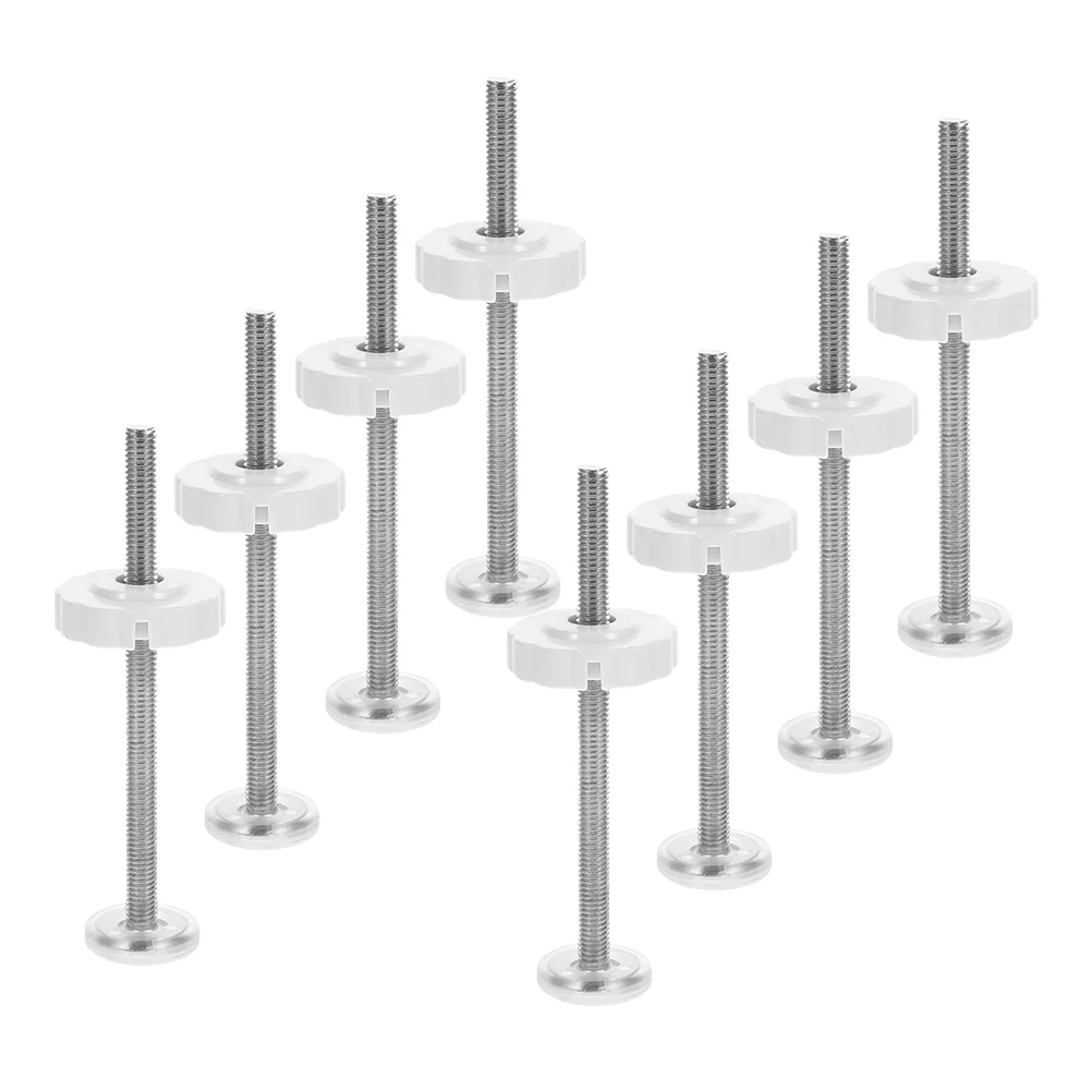8 Pcs Baby Gate Hardware Parts Replacement Pet Indoor Bolt Aluminum Alloy ABS Child Bolts