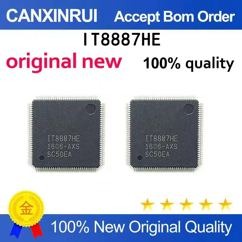 (5 pieces) Brand new in stock IT8887HE-AXA AXS IT8887HE QFP128