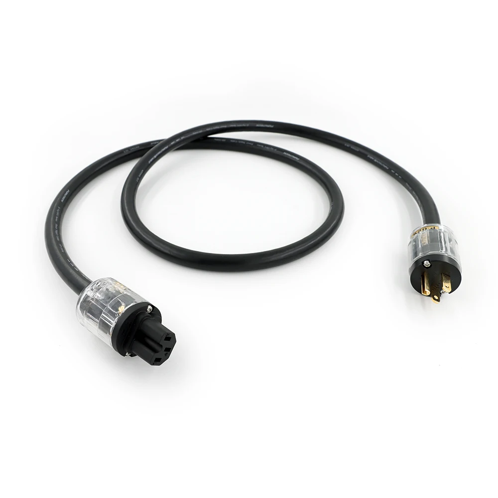 

Furukawa FP-314Ag Audiophile Main Power Hifi audio Silver Plated OFC power cable with P-029/C-029 Connector plug