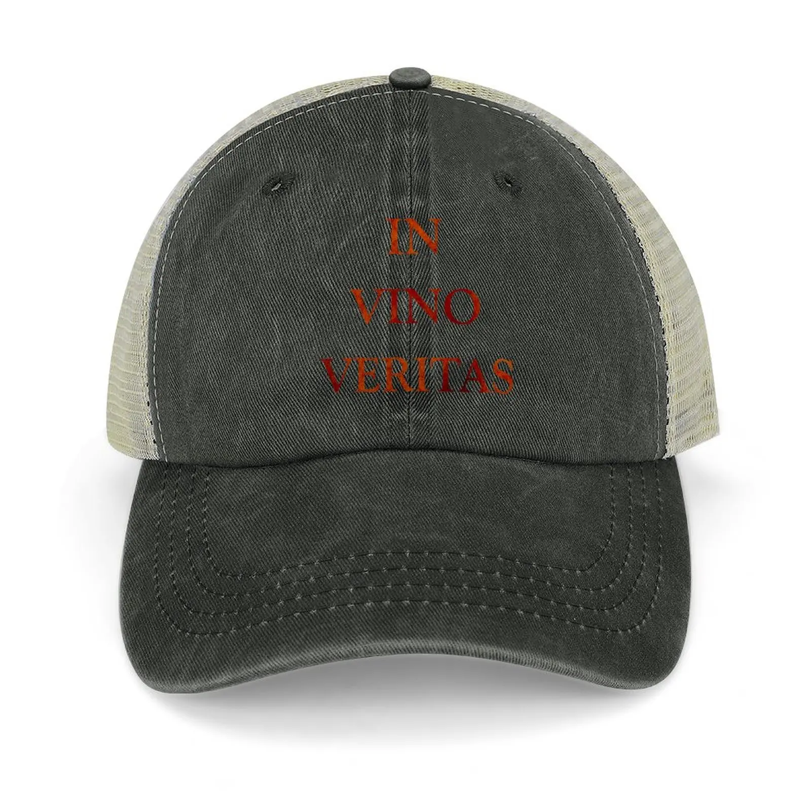 

in vino veritas Baseball Cap Luxury Brand western Hat Golf Wear For Women Men's
