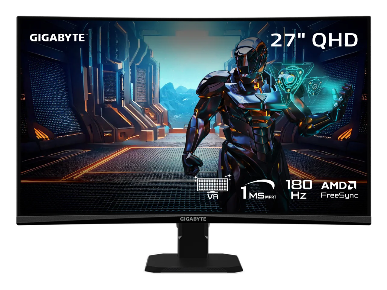 Gaming Monitor Curved - Monitor Komputer Gaming Lengkung GIGABYTE 27