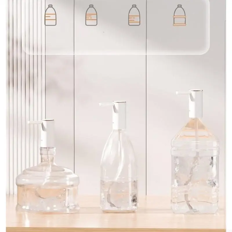 ปั๊มน้ำถังเก็บน้ำขวดพกพาที่สามารถพับเก็บได้วัสดุ ABS สำหรับบ้าน N58D