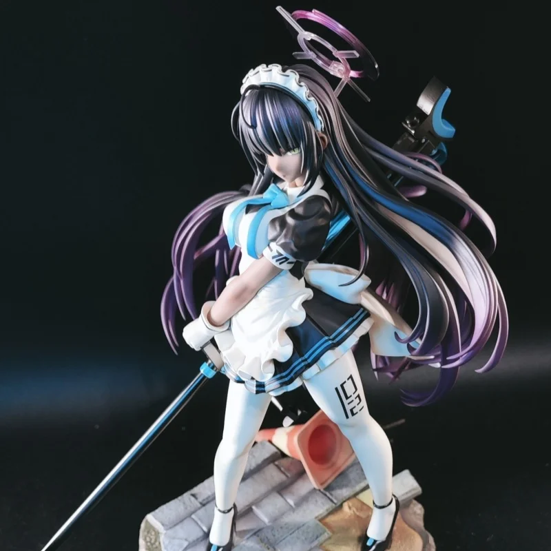 Anime azul arquivo figuras gk kakudate karin figuras de ação bela menina figuras de ação pvc modelo brinquedos aniversário ornamento brinquedos