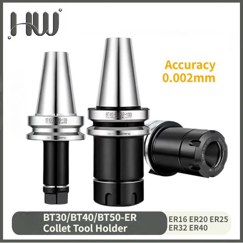 BT ER Tool holder Accuracy 0.002 BT30 BT40 BT50 ER11 ER16 ER20 ER25 ER32 ER40 collet tool holder bracket tool collet Chuck