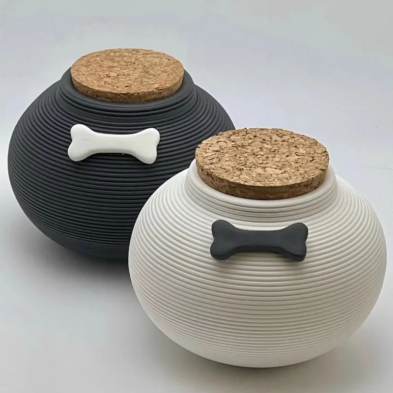 

Pet commemorative jar, cremation cat and dog custom urn