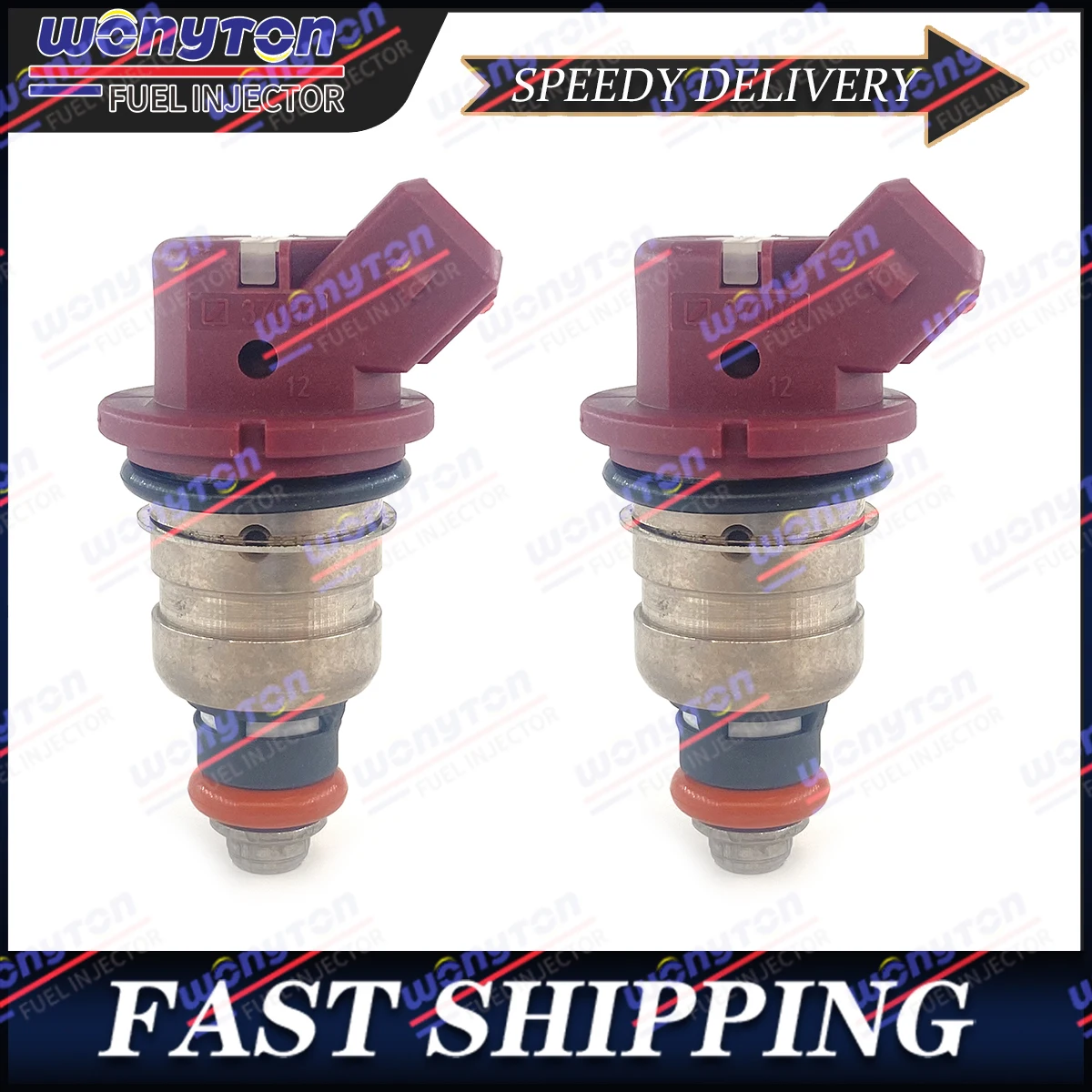 

Wonyton 2Pcs Fuel Injectors 275500460 Compatible with 2000-2007 Seadoo GTX/RX/LRV/XP/3D