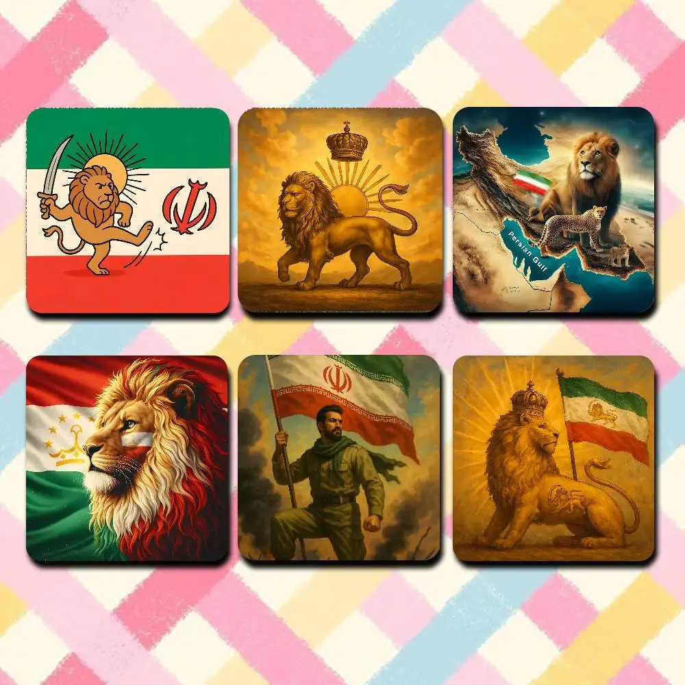 

Historic I-Iran Persian Cute Cartoon Anime Refrigerator Magnets Soft Magnetic Heat Transfer Refrigerator Magnets Gift