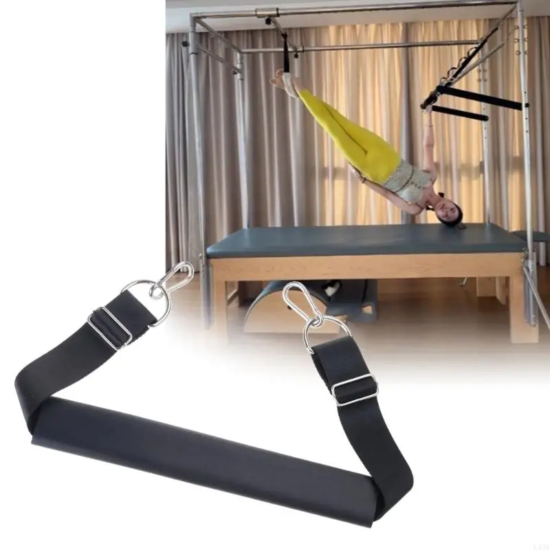 Pilates Foot Strap Accessory for Fitness Equipment Providing Regulable Length to Boosting Performances and Flexibility 