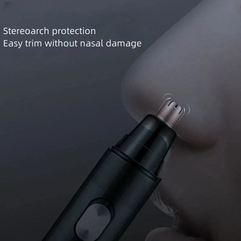 Триммер для волос в носу Chigo ZD5, электрическая бритва для мужчин, машинка для очистки волос в носу, перезаряжаемая машинка для мужчин и женщин