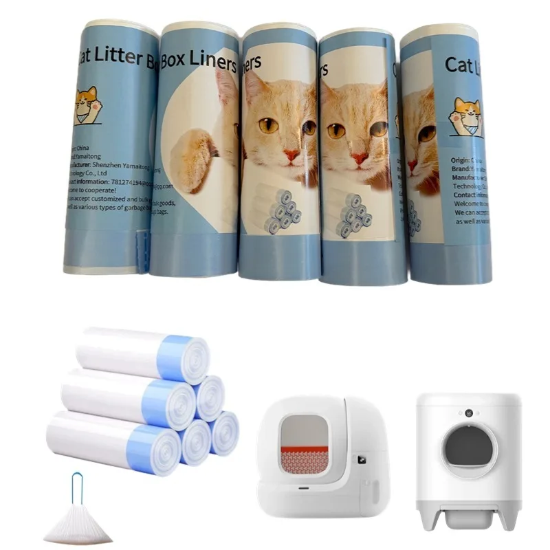 Thick Litter Bags for Petkit Pure Max /x Self-Cleaning Litter Box High Quality Cat Liier Box Liners Trash Bag