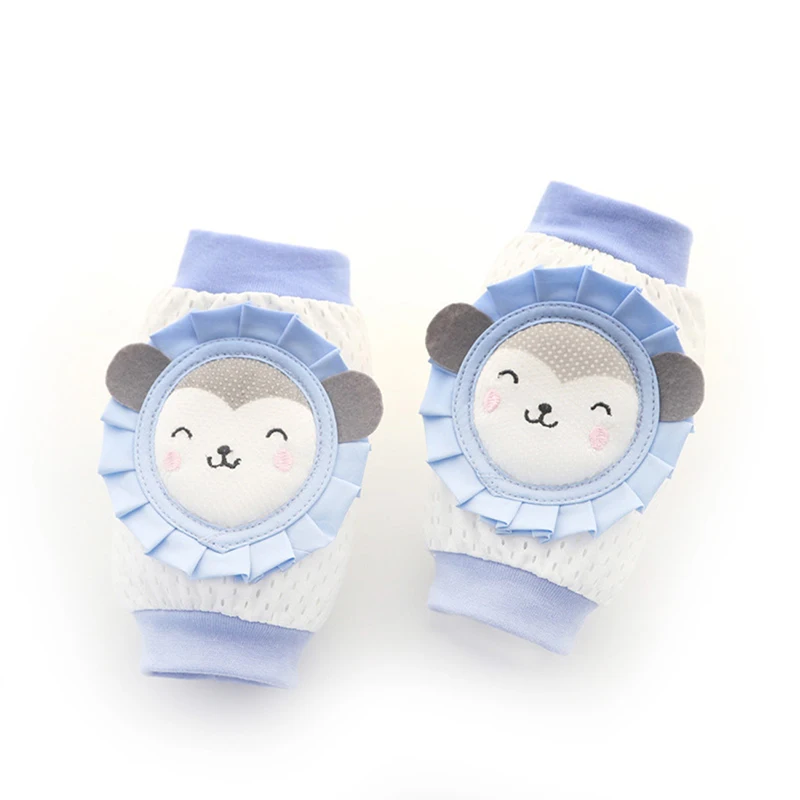 1 пара детских наколенников, милые Мультяшные Детские наколенники, Детские наколенники, детские противоскользящие безопасные грелки для ног