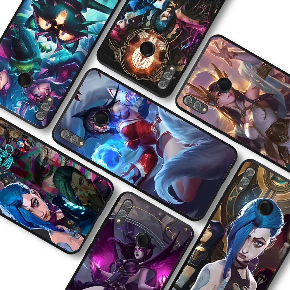 Game L-league of legends Mousepad For Huawei Honor 10 lite 9 20 7A 9X 30 50 60 70 pro plus Soft Silicone Cover