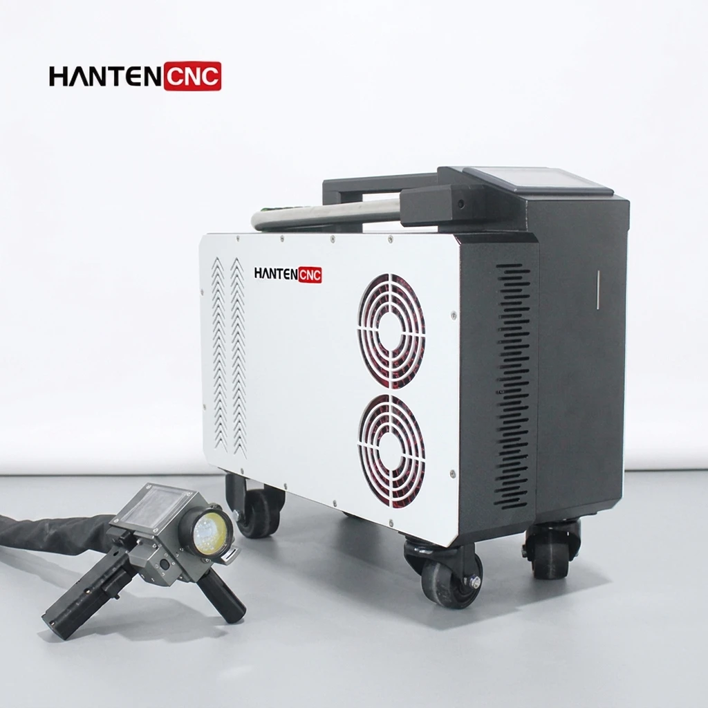 300W Pulse Laser Cleaning Machine Metal Rust Paint Oxide Remover Wood Stone Mold Eraser Graffiti Cleaner