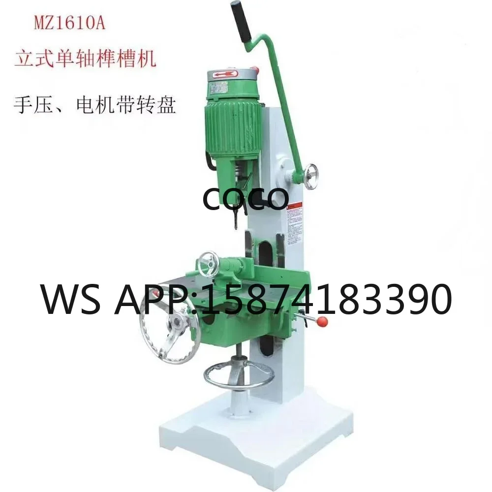 Multifunctional Wood Drilling Mortiser, Easy Operation Wood Tenoning Machine for Furniture Making