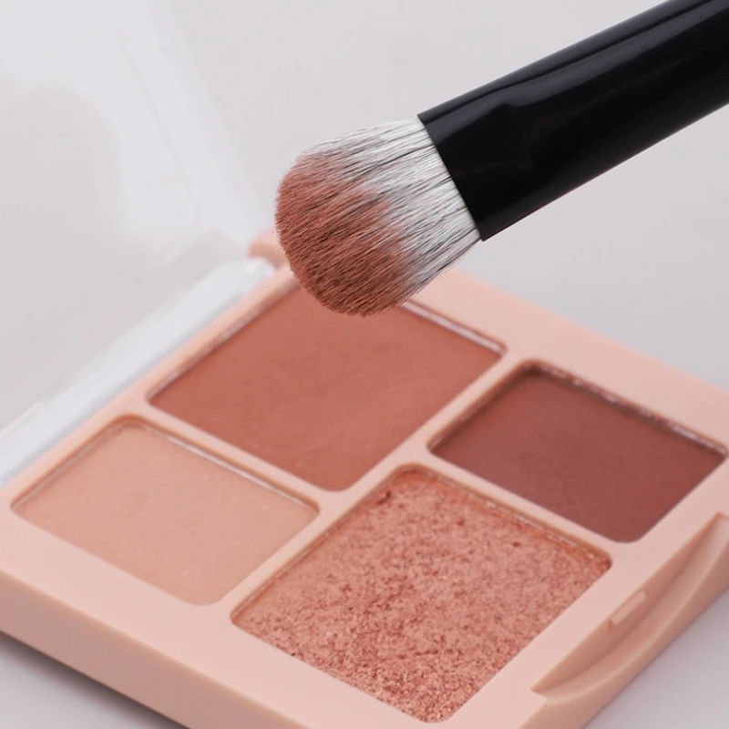 2026 New  Hair Eye Brush Set Animal Hair Makeup Brush with Walnut Handle Eyeshadow Blending Brush Makeup Tool