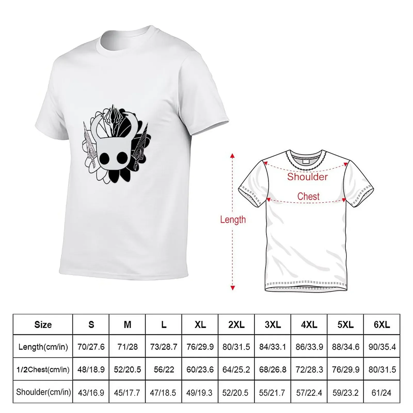 New Hollow Knight T-Shirt cheap stuff anime tshirt anime figures mens clothes