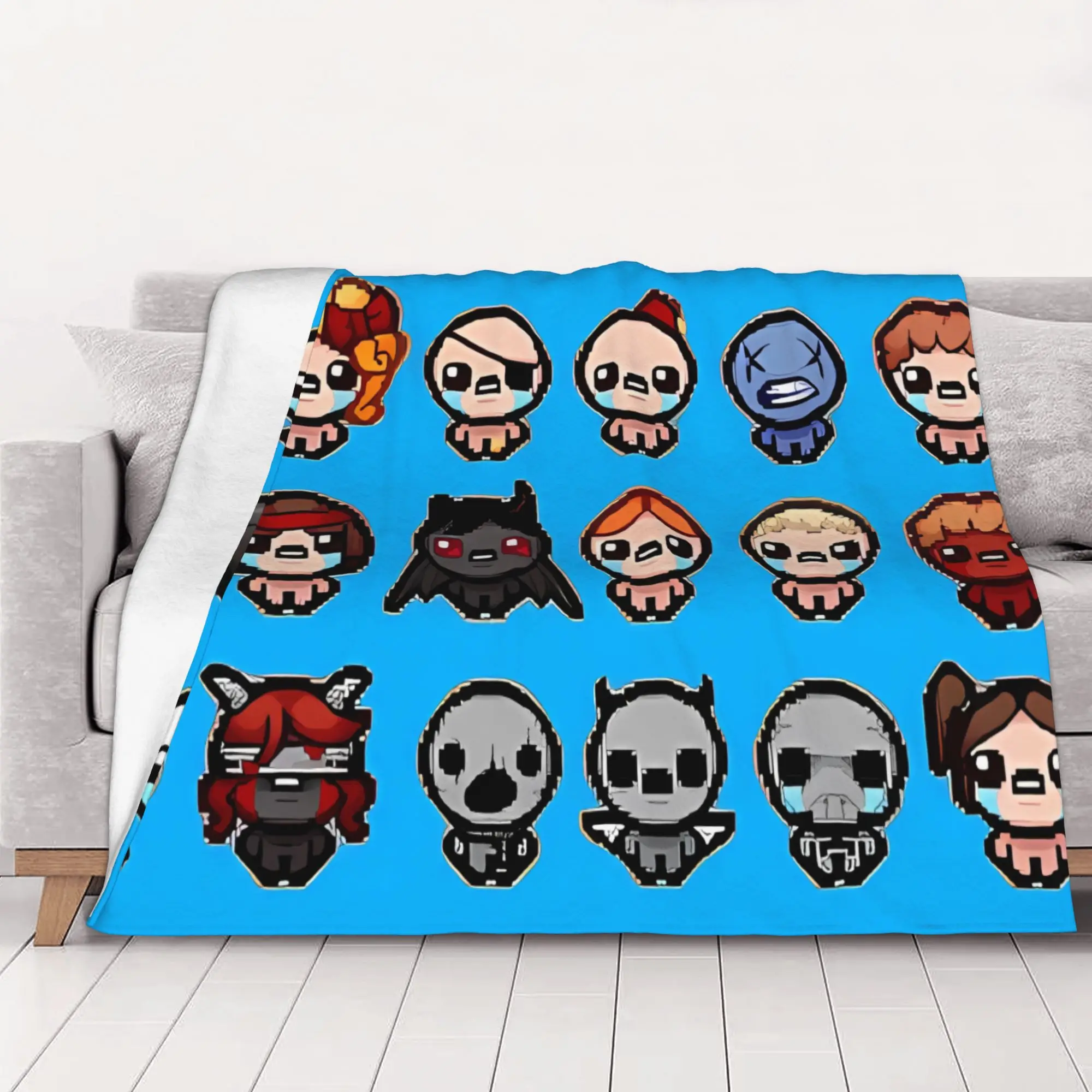 1PC home Cute Room Decor friendly Blanket Throw Blanket The Binding Of Isaac Rebirth Novelty Warm Blanket All Season