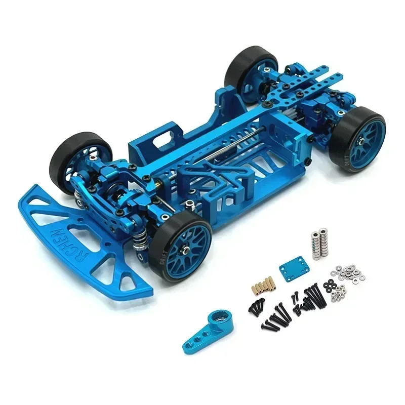 Metal Upgrade Multi Wheelbase Frame For WLtoys Mosquito Car  MINI-Q9 1/28 4WD RC Car Parts