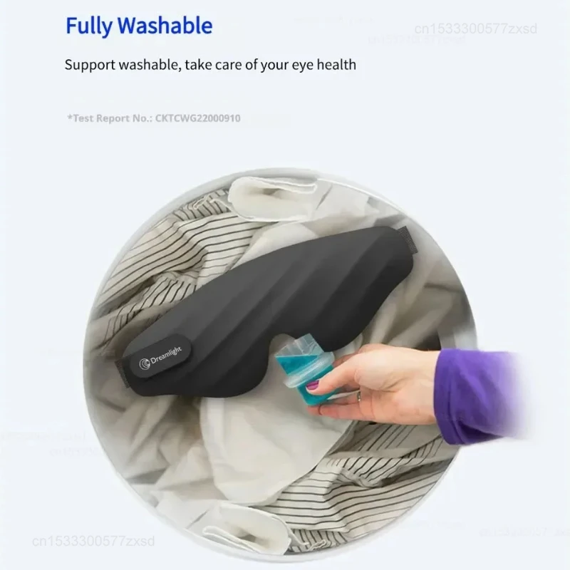 Dreamlight 2/3/4S Eye Mask 3D Stereoscopic Sleep Aid for Men Women Adult for Sleeping Block Out Light Travel Blindfold
