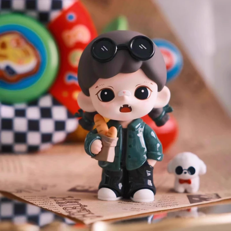 Genuíno bebê zdhe eu sou o chefe série caixa cega kawaii zakus estatueta coletar caixa mistério decoração de mesa surpresa férias presentes do miúdo