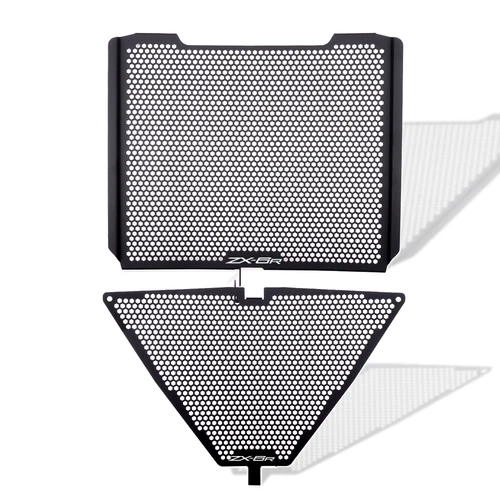 Imagen 2 del producto Protector de radiador ZX-6R 2024, accesorios para motocicleta, protectores de radiador para KAWASAKI NINJA ZX-6R 2024, protector de radiador y enfriador de aceite
