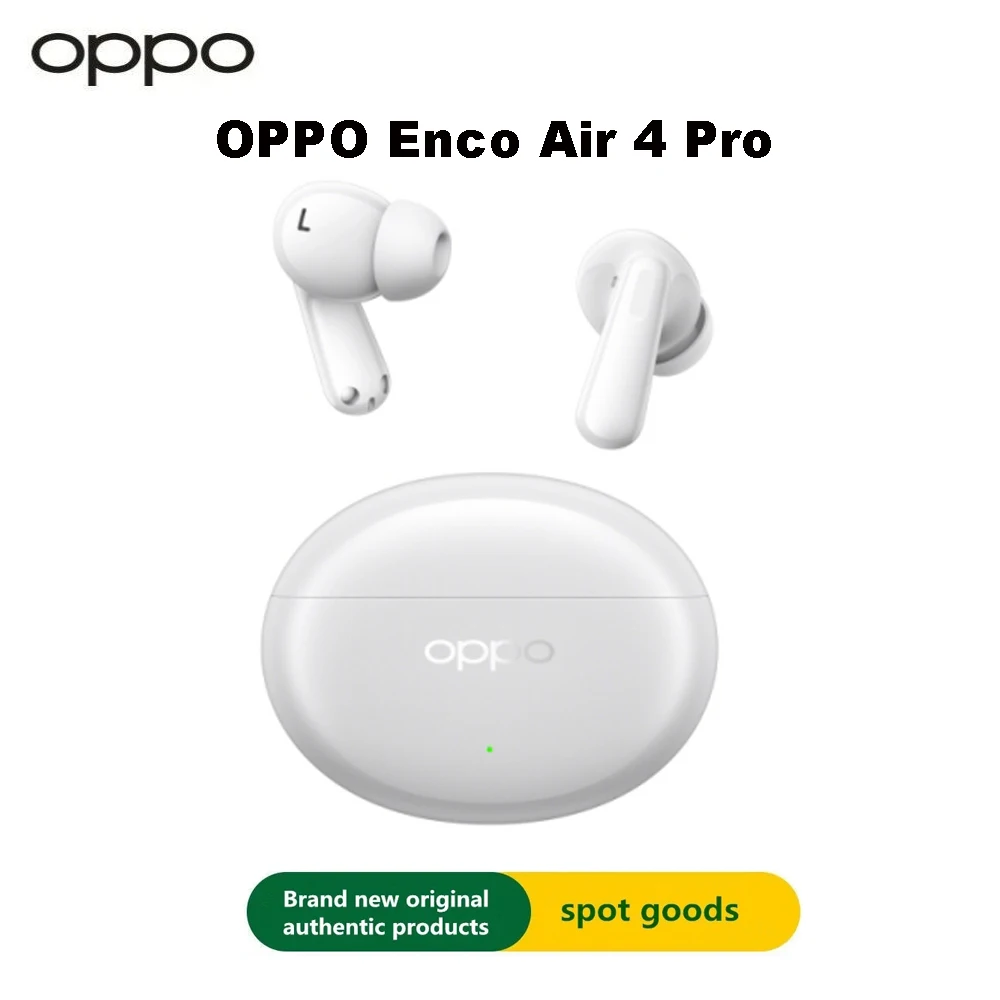 

Новинка 2014, наушники OPPO Enco Air 4 Pro TWS Bluetooth 5,4 49dB активное шумоподавление 44 ч Работа от батареи настоящие беспроводные наушники