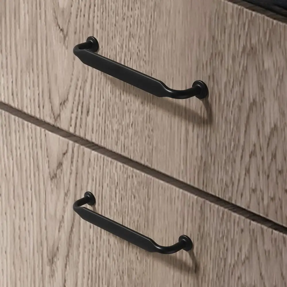 Antique Zinc Alloy Cabinet Handles High-end Storage Handles Furniture Handles Hardware European Style Wardrobe Handles TV Bench