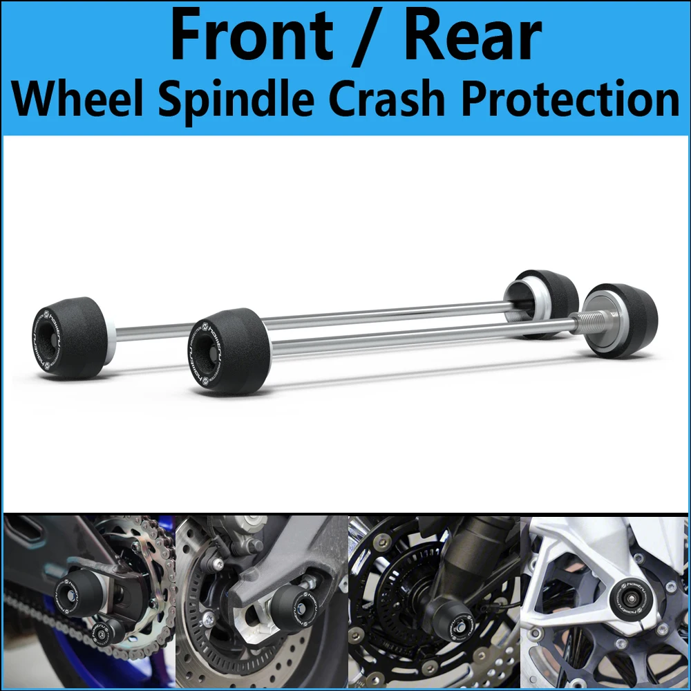 

Front Rear wheel Spindle Crash Protection For Honda NT1100 2022-2023