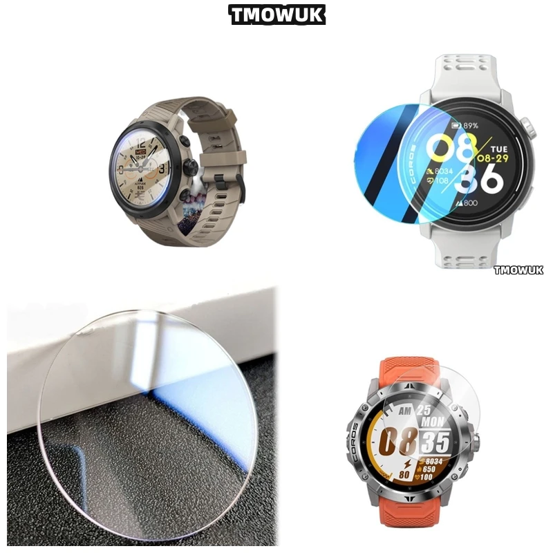 

Tempered Glass Screen Protector For Coros PACE 2 3 42 46 MM APEX 2 Pro VERTIX 2 2S HD 9H Smart Watch Shield Film