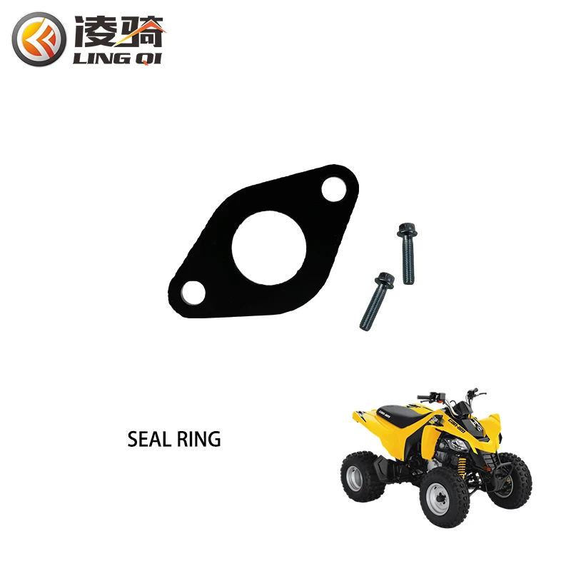 LINGQI Carburetor Manifold Intake Pipe Gasket Spacer Seal for Chinese 110cc 125cc 140cc Engines XR CRF KLX Pit Dirt Bike