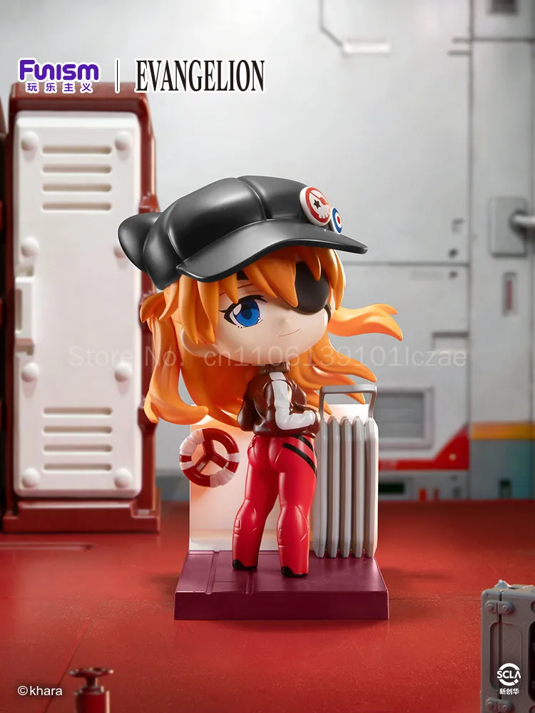 Funism Evangelion Eva Blind Box Second Series Collectible Figure Unit 01 Asuka Anime Figurine For Adult Anime Collectors view 4
