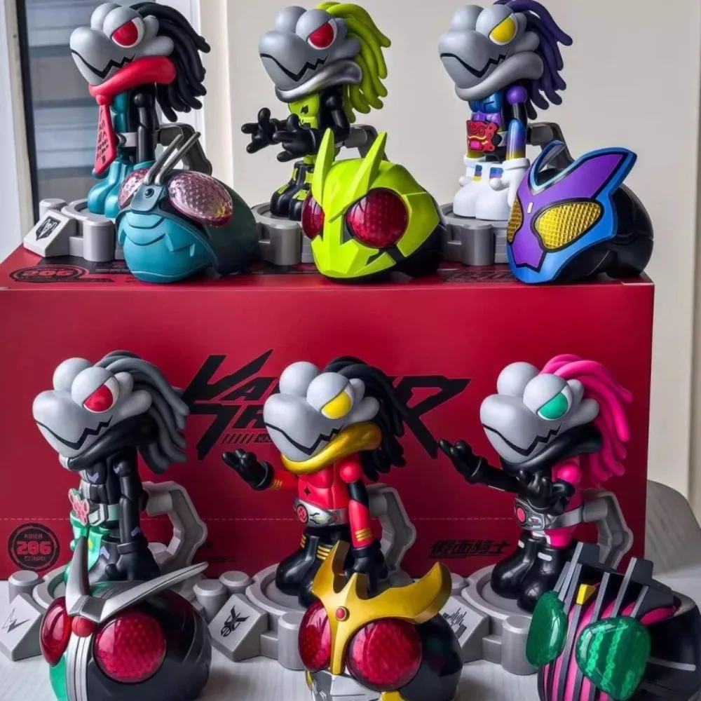 

Новые популярные оригинальные дреды Wasa Kamen Rider, слепая коробка Kamen Rider, экшн-фигурка Kuuga Decade Mystery Box, украшения, подарочные игрушки