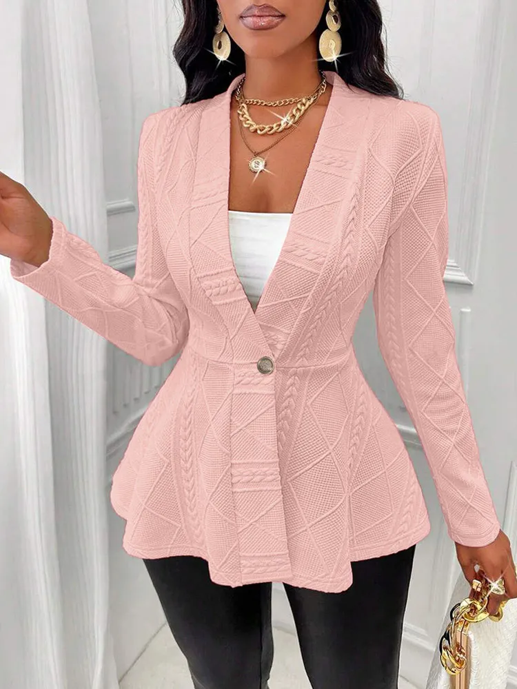 TRAF Chic Solid Button Knitted Cardigan Women Deep V Neck Long Sleeve White Top Retro Casual Elegant Lady Jackets Spring Sweater