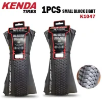 Neumáticos Plegables para Bicicleta de Carretera Kenda K1047, 26, 27.5, 29, 1.95, 2.10, SMALL BLOCK EIGHT, Neumáticos de Montaña MTB para Bicicleta